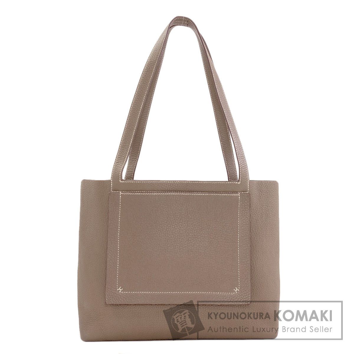 HERMES エルメス カバセリエ31 エトープ トートバッグ トリヨン レディース [中古]