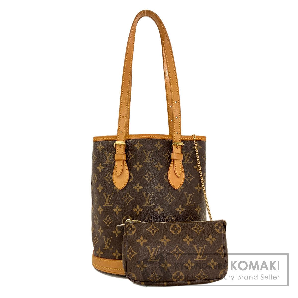 LOUIS VUITTON ルイヴィトン M42238 バケットPM ハンドバッグ モノグラムキャンバス レディース [中古]