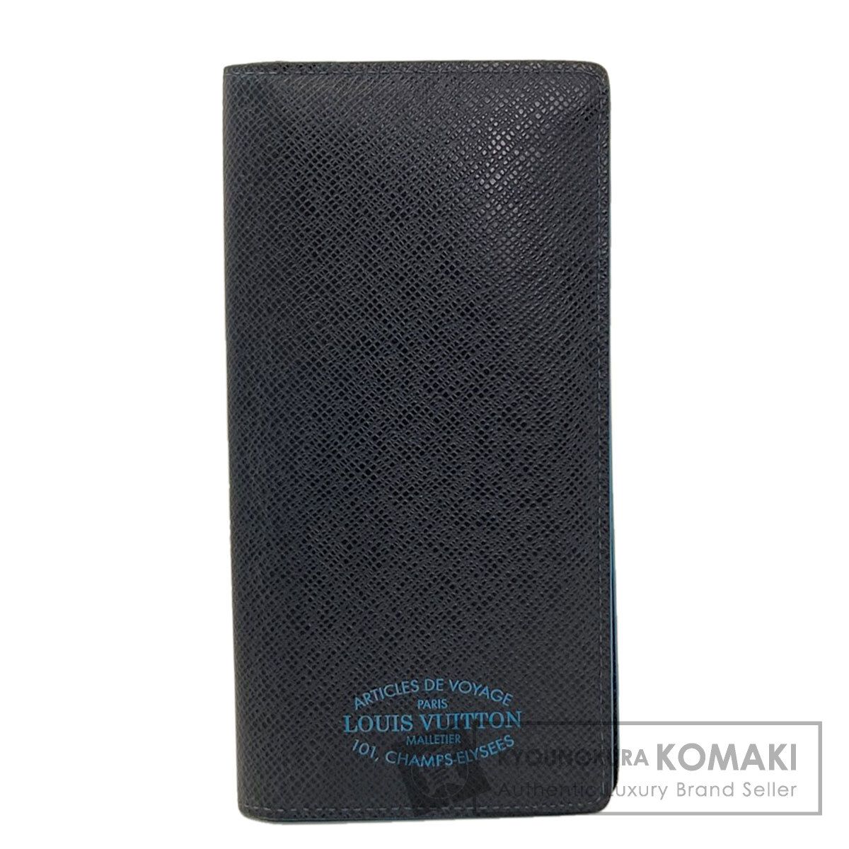 LOUIS VUITTON ルイヴィトン M30387 ポルトフォイユ・ブラザNM 長財布（小銭入れあり） タイガレザー メンズ [中古]