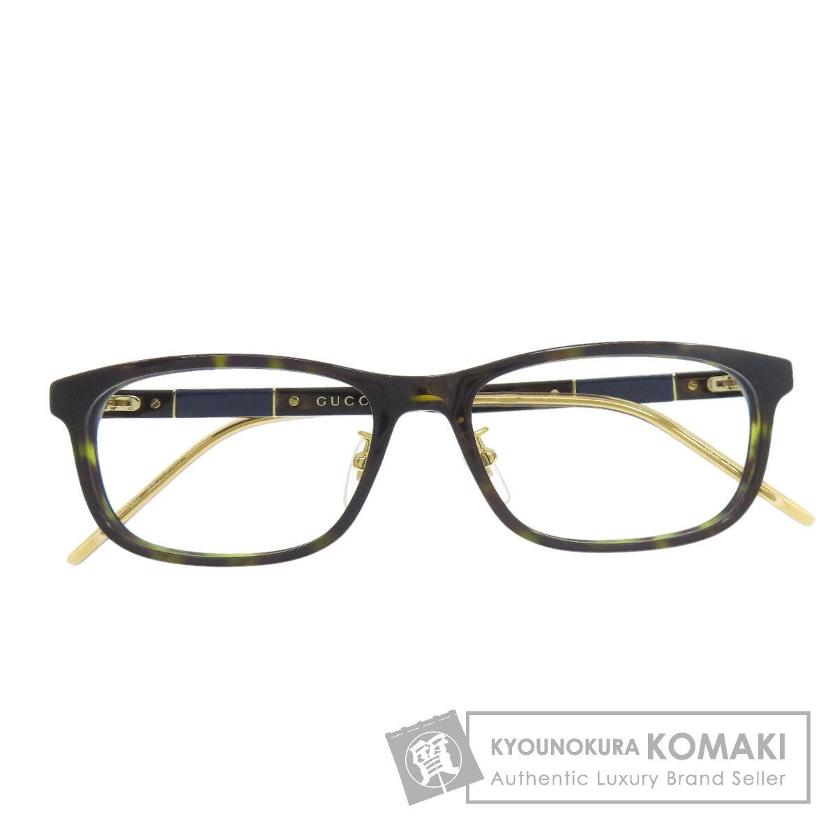 GUCCI グッチ レンズ無し 伊達 ロゴ 眼鏡 プラスティック レディース [中古]