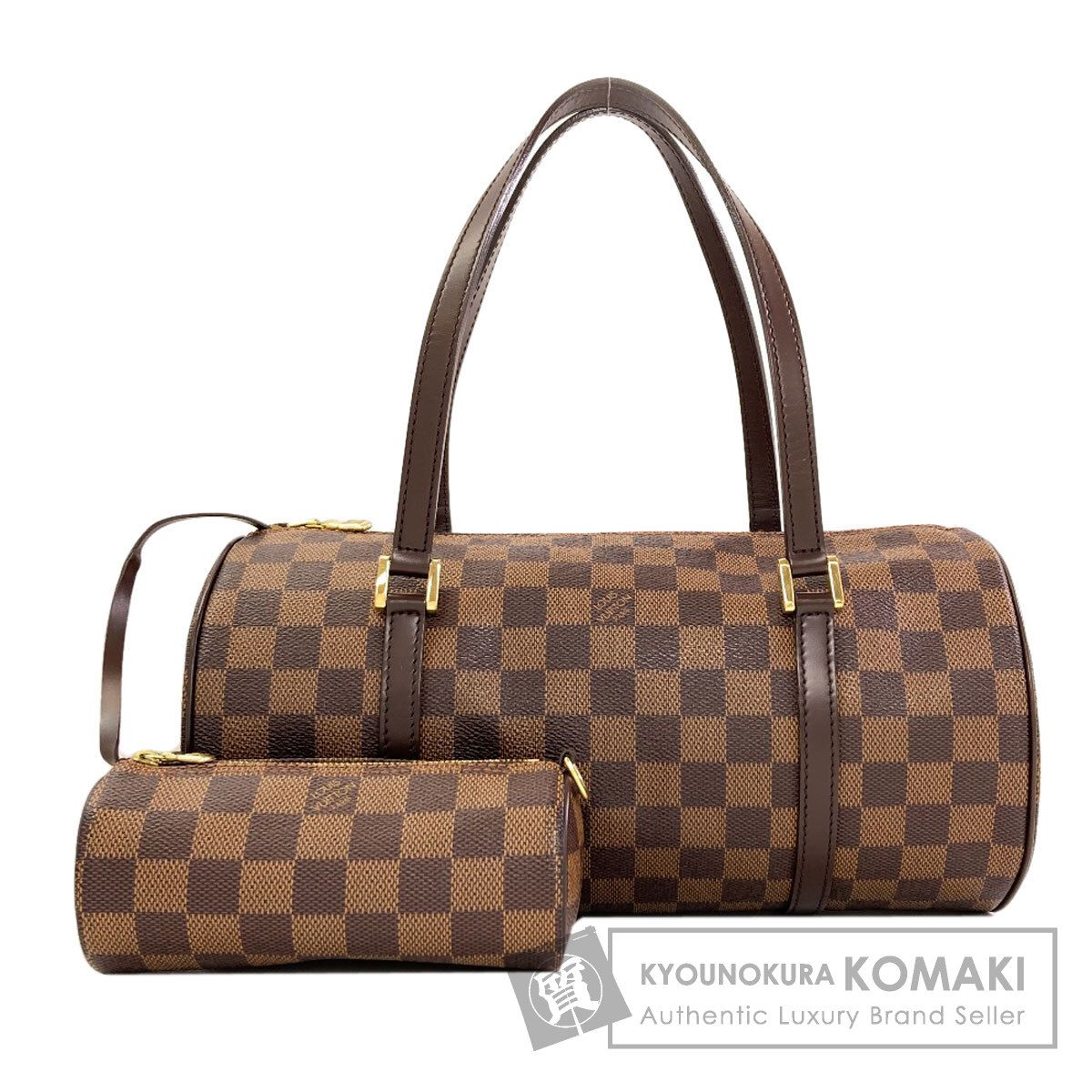 LOUIS VUITTON ルイヴィトン N51303 パピヨン30 ハンドバッグ ダミエキャンバス レディース [中古]