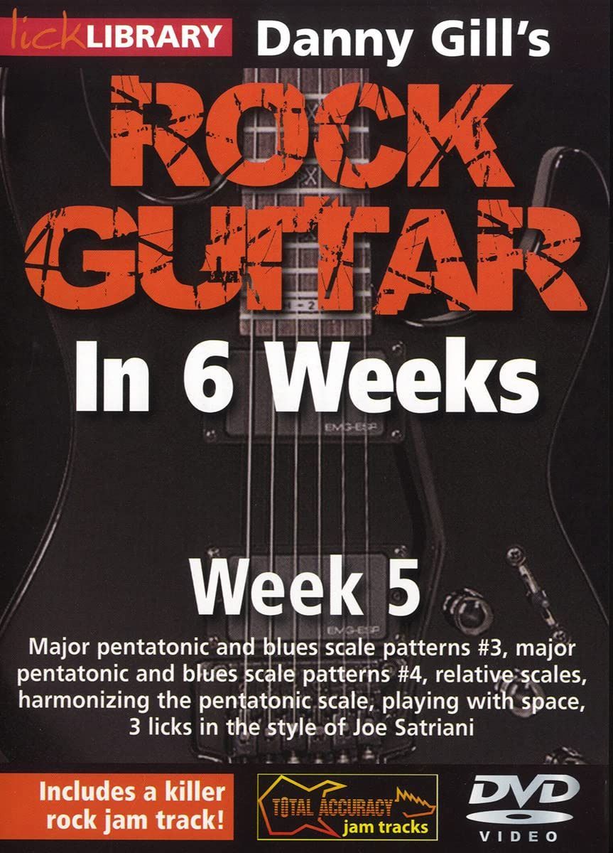 Danny Gill's Rock Guitar in 6 Weeks: Week 5 [DVD]