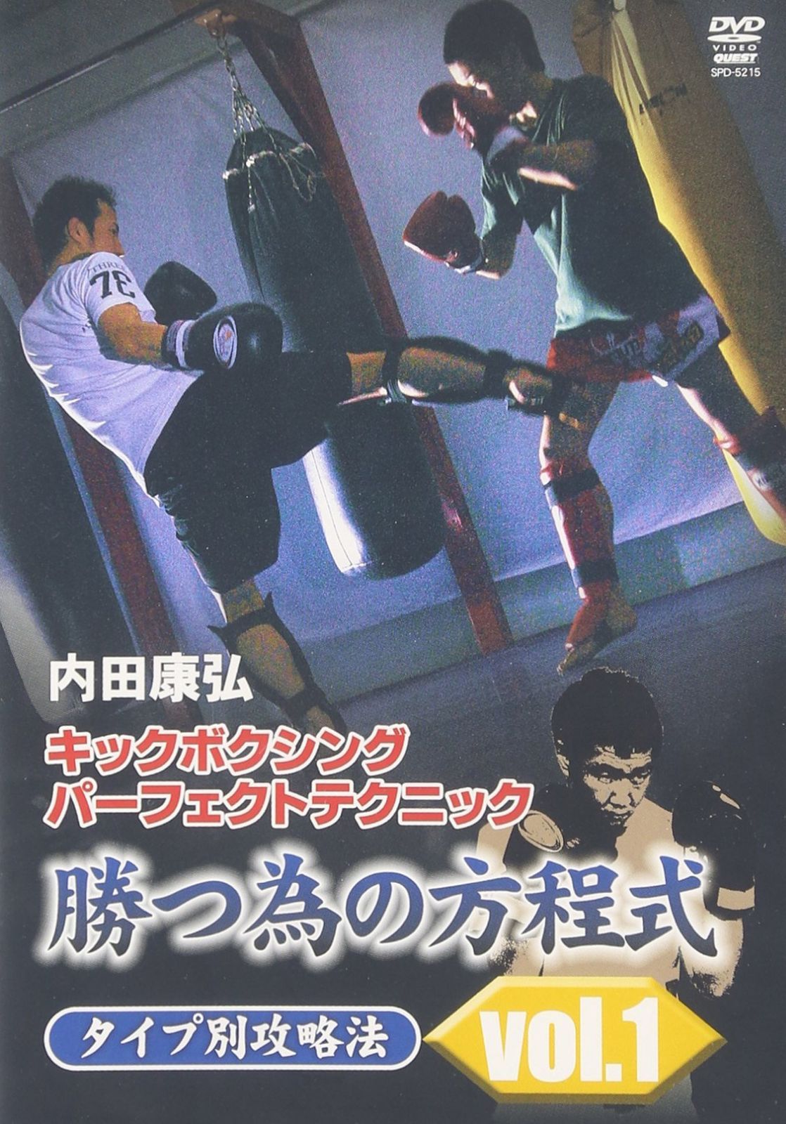 内田康弘　キックボクシングパーフェクトテクニック 勝つ為の方程式 タイプ別攻略法 vol.1