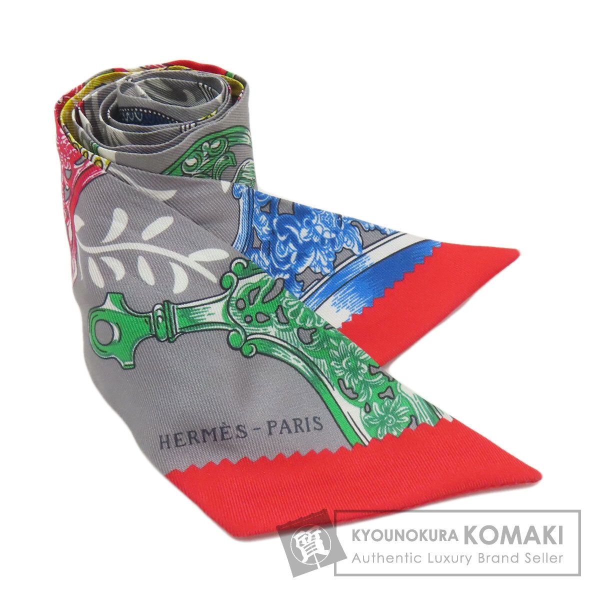 HERMES エルメス ツイリー スカーフ シルク レディース [中古]