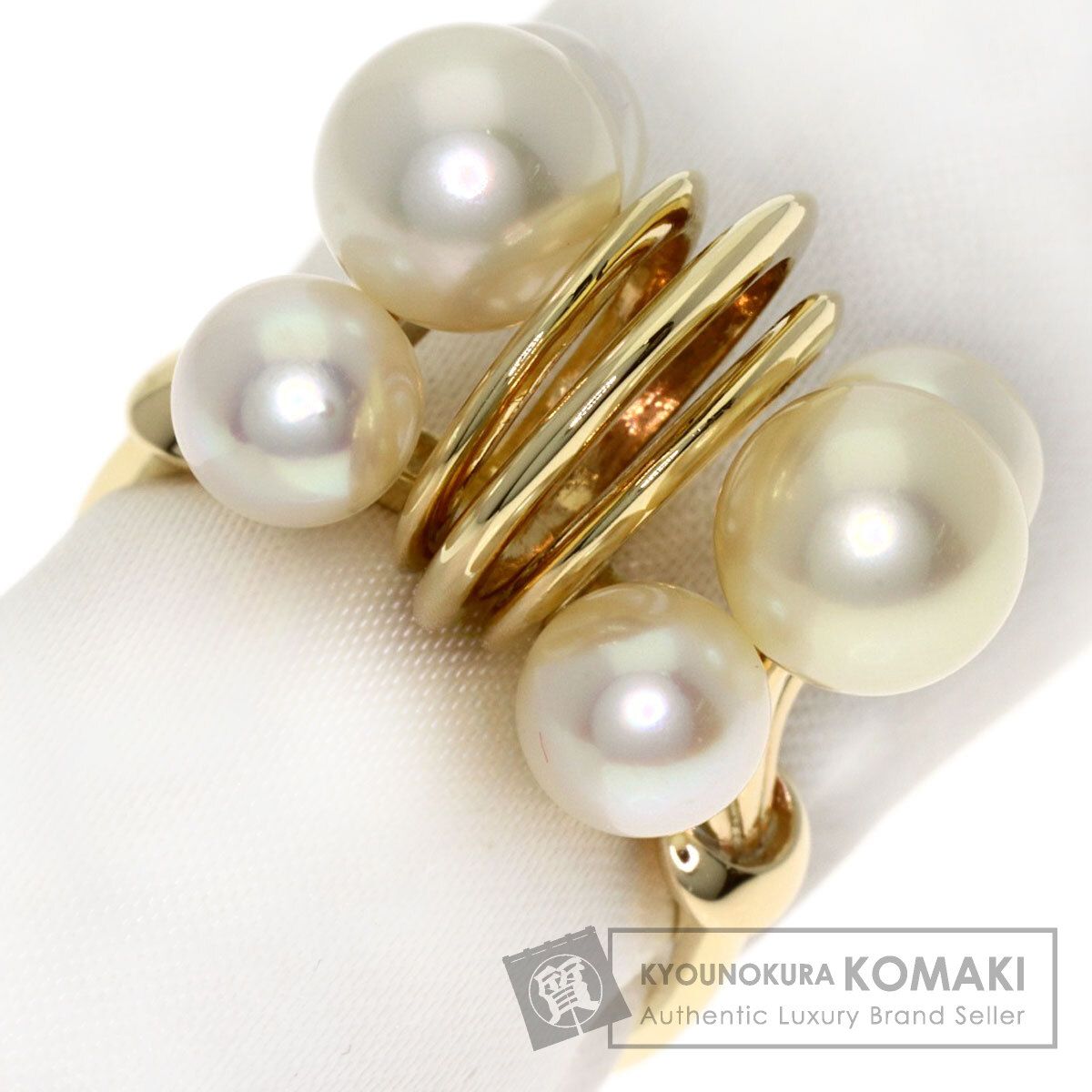 MIKIMOTO ミキモト パール 真珠 リング・指輪 K14YG レディース [中古] 61,622円