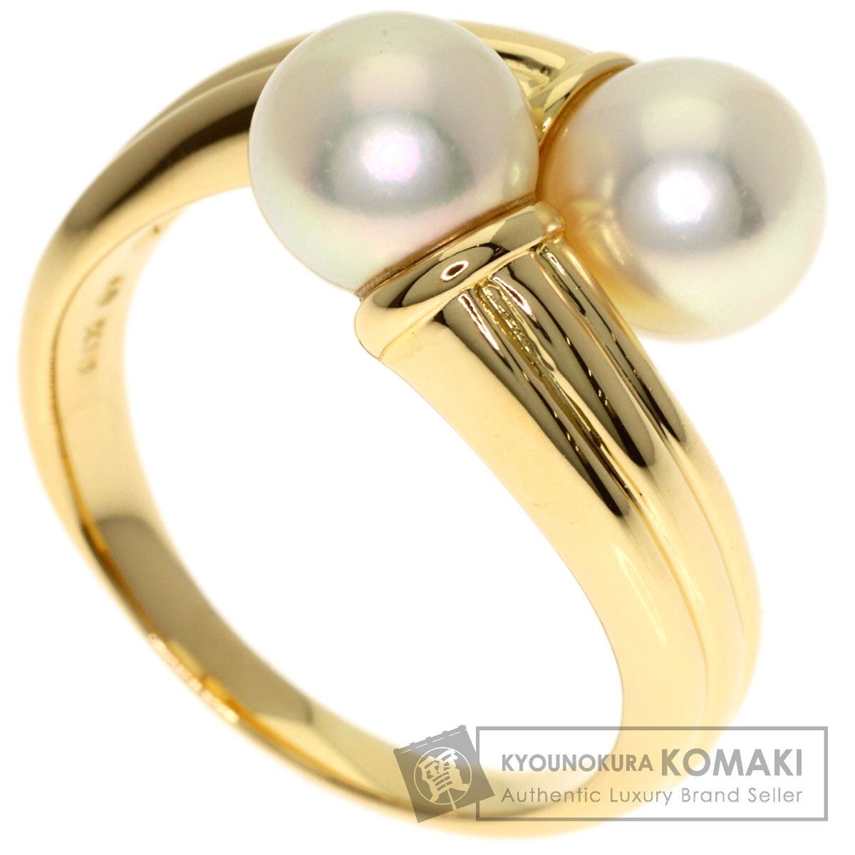 TASAKI タサキ パール 真珠 リング・指輪 K18YG レディース [中古]