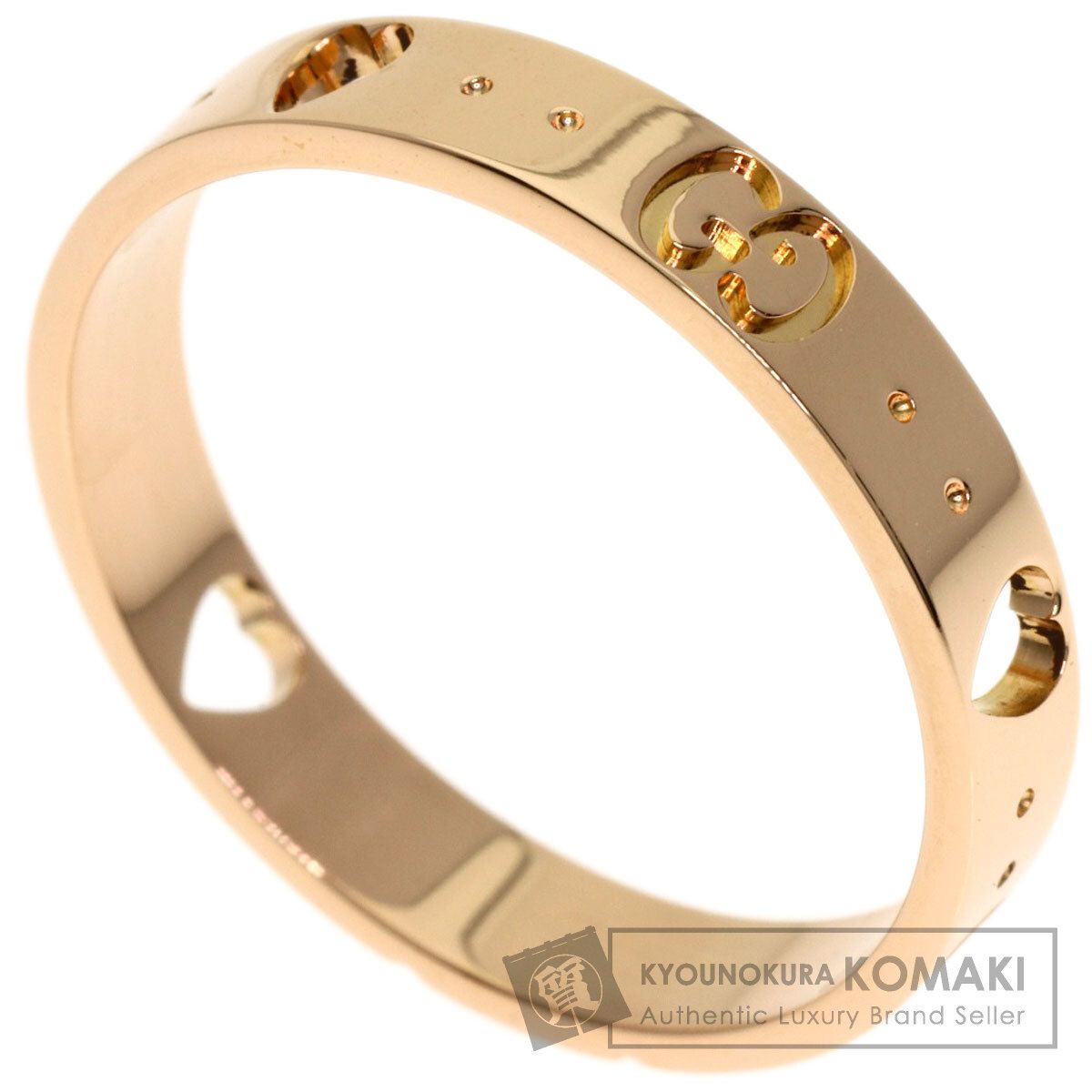 GUCCI グッチ アイコン アモール #21 リング・指輪 K18PG レディース [中古]