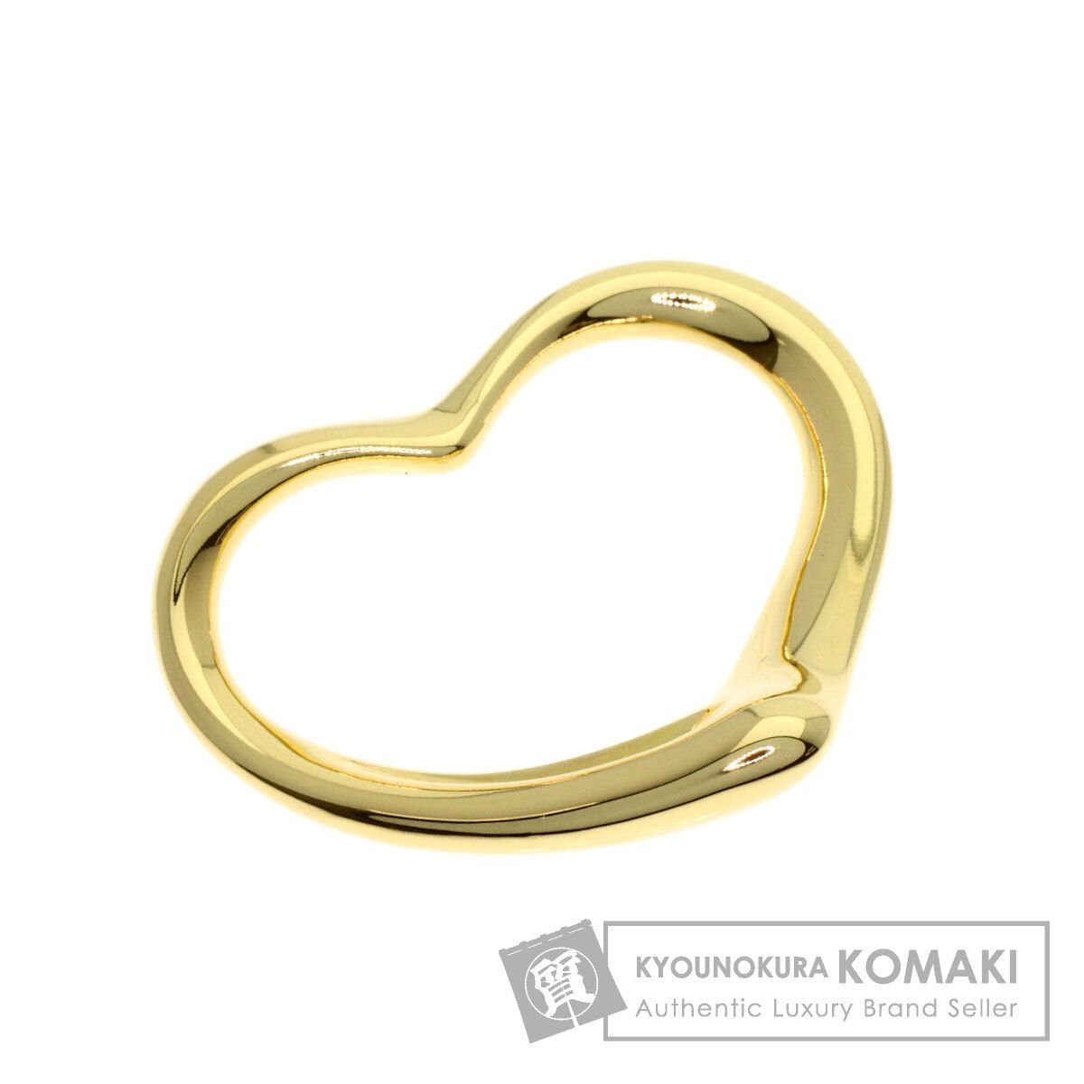 TIFFANY&Co. ティファニー オープンハート ペンダントトップ K18YG レディース [中古]