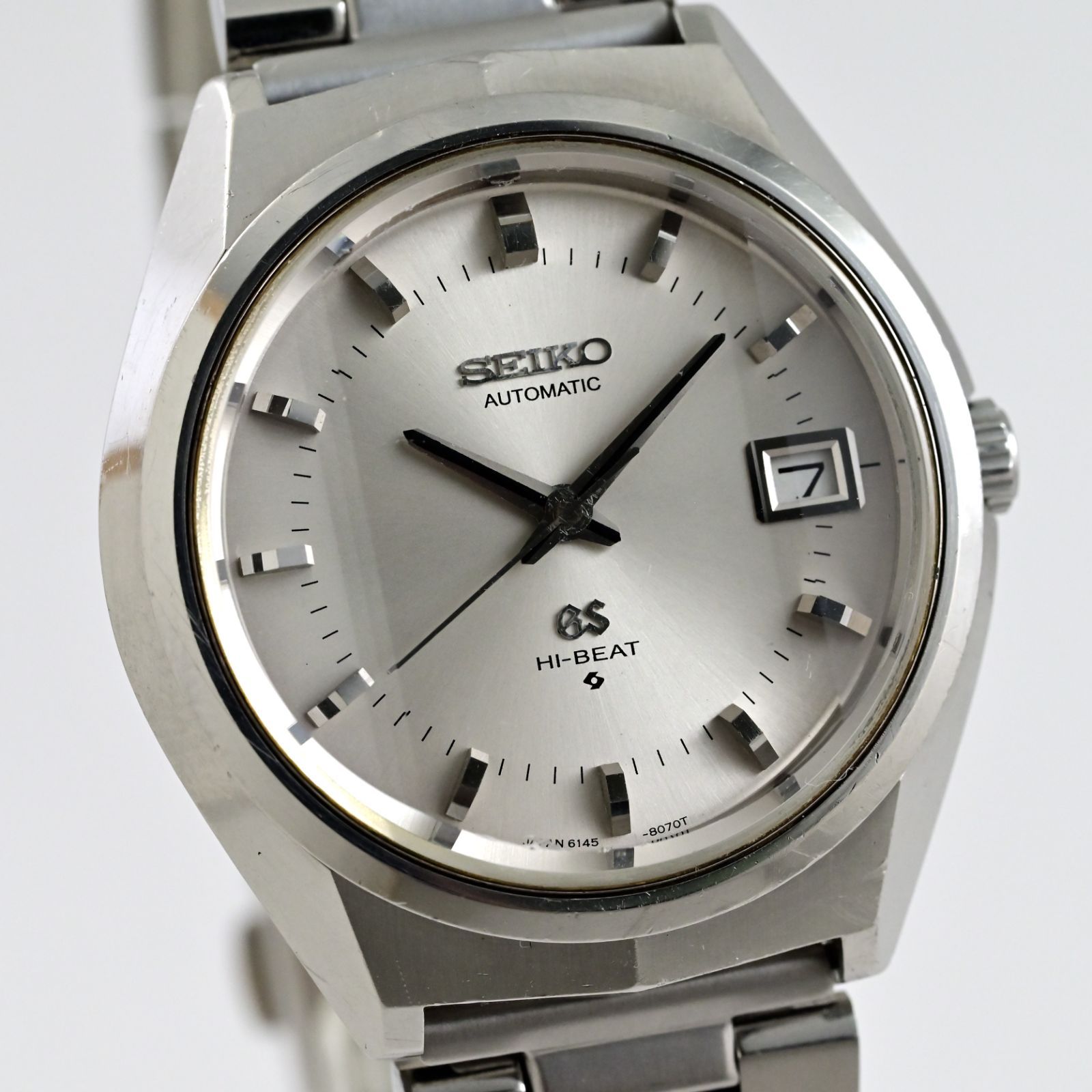 GRAND SEIKO Automatic Date Vintage 1972 Ref.6145-8050 グランド セイコー ヴィンテージ 自動巻 動作品 OH済 保あり $P64245