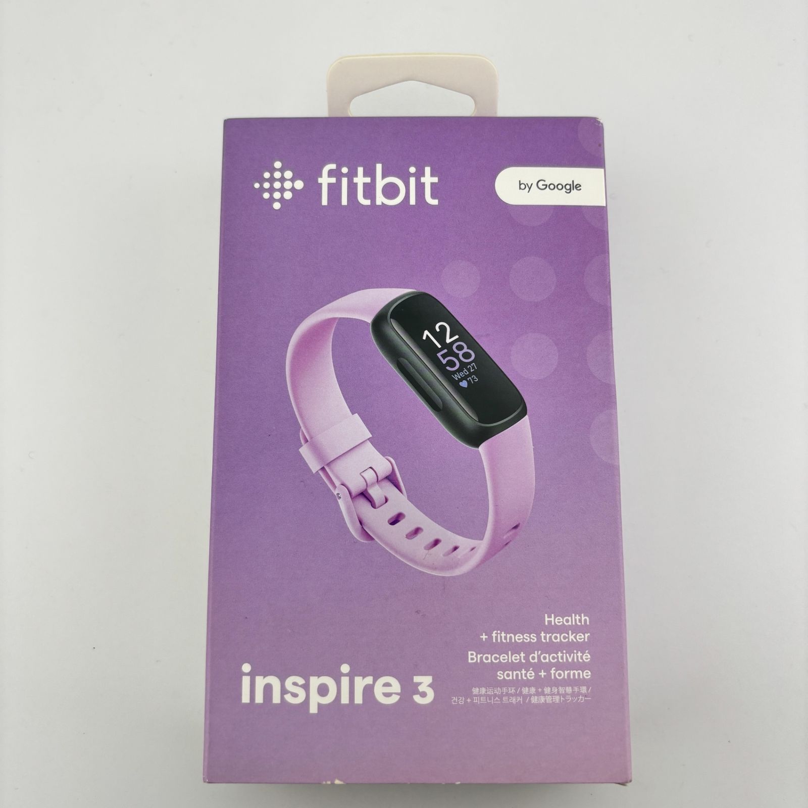 【未使用】fitbit Inspire3 ライラックブリス FB424BKLV-FRCJK