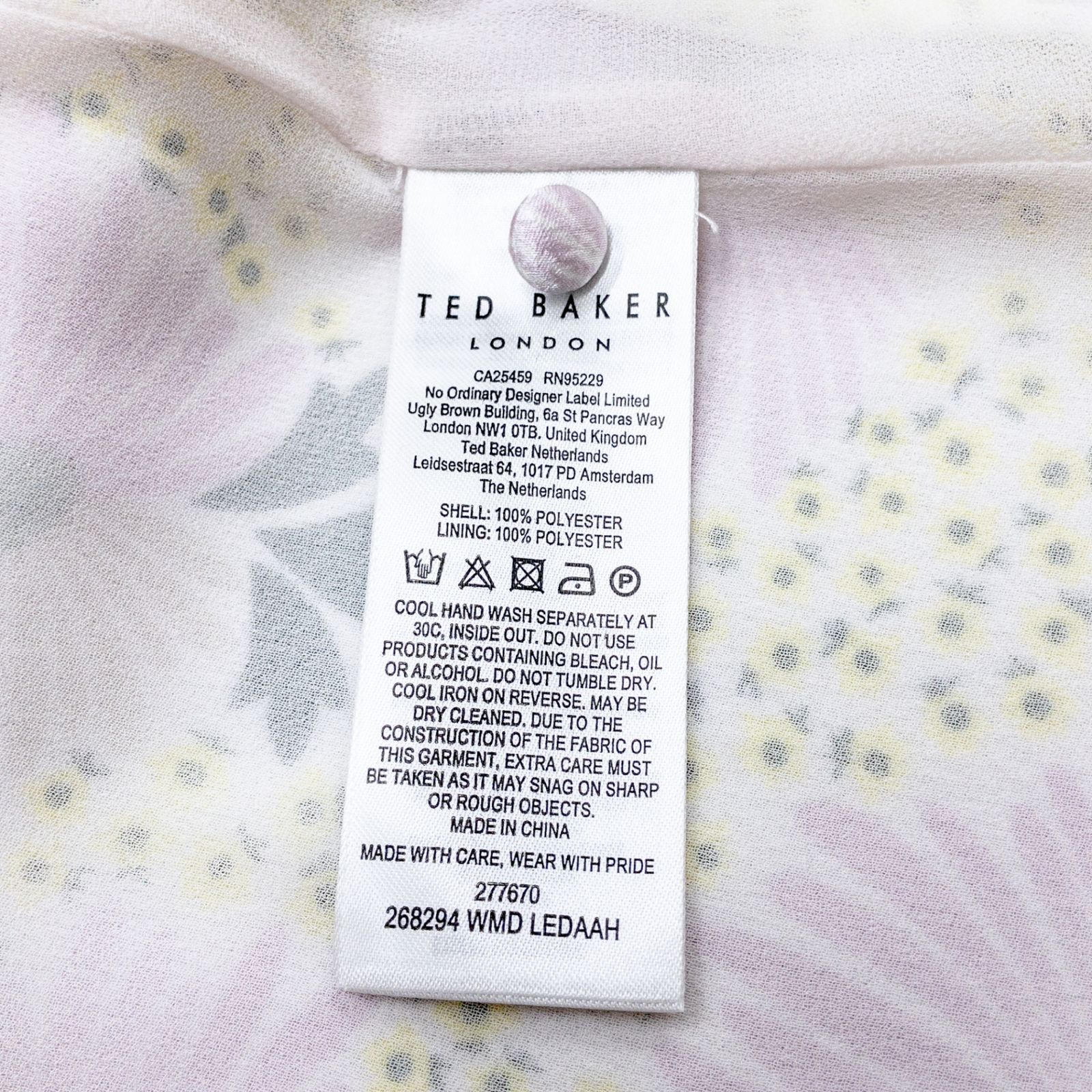TED BAKER テッドベイカー ロングワンピース オフショルダー 花柄