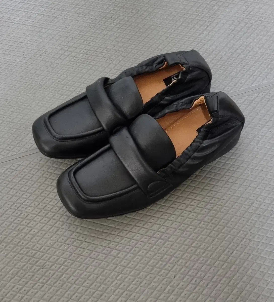 VERA WANG ヴェラウォン ソフト シャーリング ローファー 靴(250)
