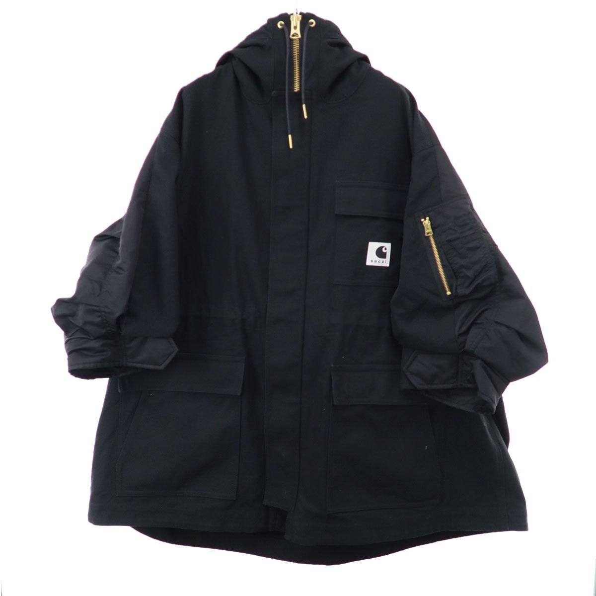 sacai×Carhartt WIP サカイ×カーハート 24SS Duck Nylon Twill Coat