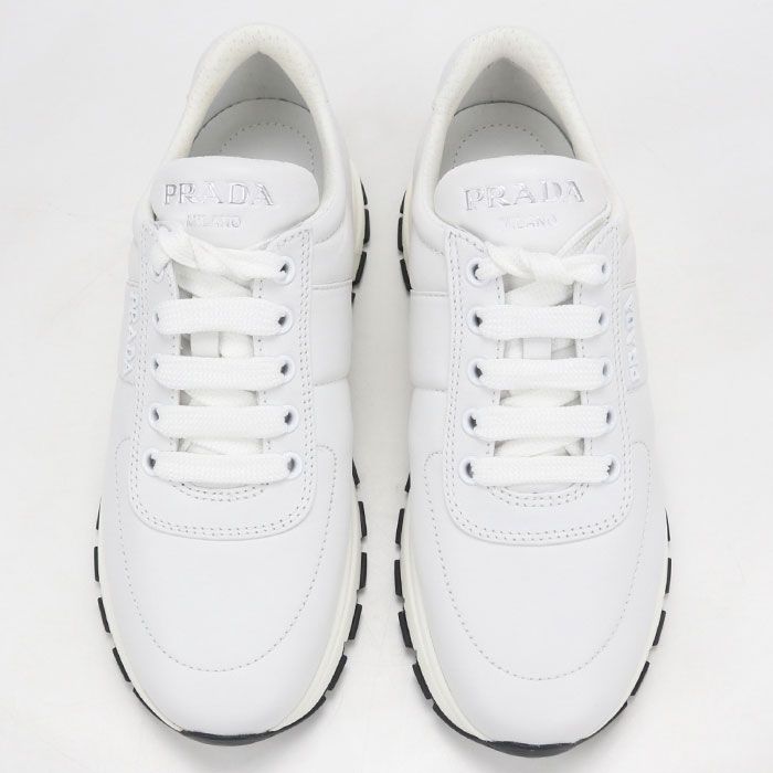 PRADA プラダ スニーカー レザー【中古】 レディース PRADA プラダ スニーカー レザー【中古】 レディース