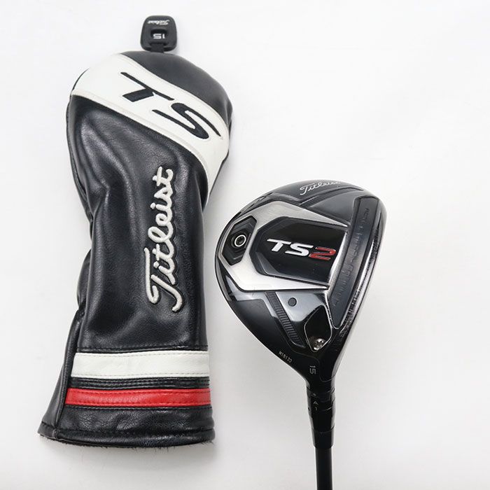 Titleist タイトリスト ハザーダススモークイエロー60 ゴルフクラブ TS2 3W 15度 クラブその他 カーボン【中古】 メンズ