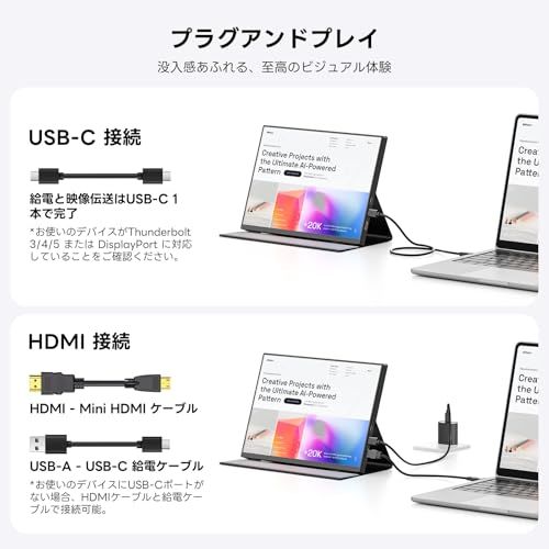 ☆新品☆【2026モデル】モバイルモニター Omiodo 10.5インチ 超軽量 420Nits高輝度s 100%sRGB広色域 FHD1280P ゲーミング サブモニター 極細ベゼル 内蔵スピーカー ポータブルモニター IPSパネル VES bace0c07