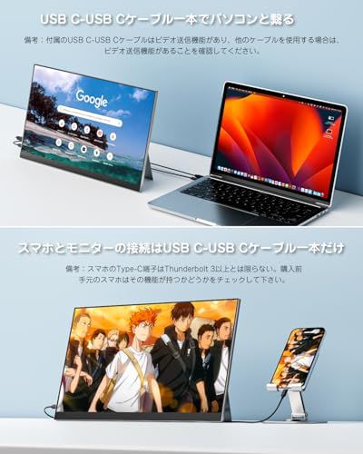 ☆新品☆Yodoit モバイルモニター 自立型 15.6インチ VESA対応 ポータブルモニター 軽量 持ち運び便利 100%sRGB 1080P FHD Tpye-C/mini HDMI スピーカー内蔵 Switch/PS4/PS5/XBO fc05fa1f ☆新品☆Yodoit モバイルモニター 自立型 15.6インチ VESA対応 ポータブルモニター 軽量 持ち運び便利 100%sRGB 1080P FHD Tpye-C/mini HDMI スピーカー内蔵 Switch/PS4/PS5/XBO fc05fa1f