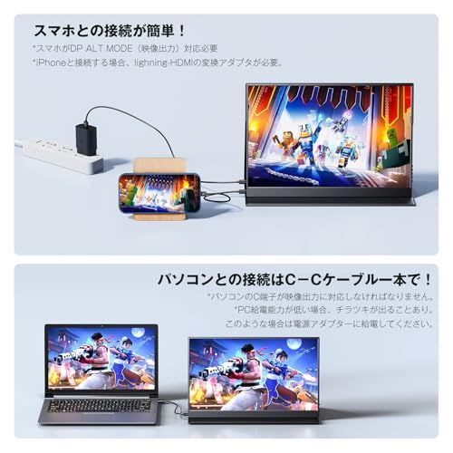☆新品☆KEEPTIME モバイルモニター 14インチ 2K解像度 モバイルディスプレイ - ポータブルモニター IPSパネル 2160x1440P 100%sRGB 330nits輝度 3:2アスペクト比 HDRモード対応 マルチディスプレ 118f78d1