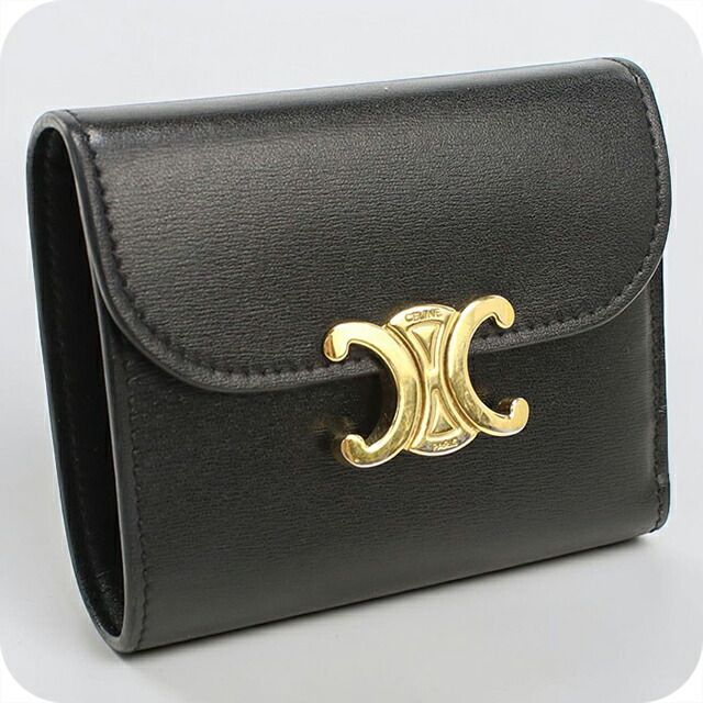 セリーヌ CELINE 財布 レディース 10D783DPV トリオンフ スモール フラップウォレット