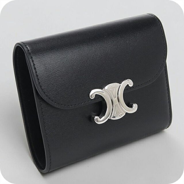 セリーヌ CELINE 財布 レディース 10D783DPV.38SI トリオンフ スモール フラップウォレット