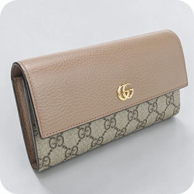グッチ GUCCI 財布 レディース 456116 ダブルG バイカラー コンチネンタルウォレット