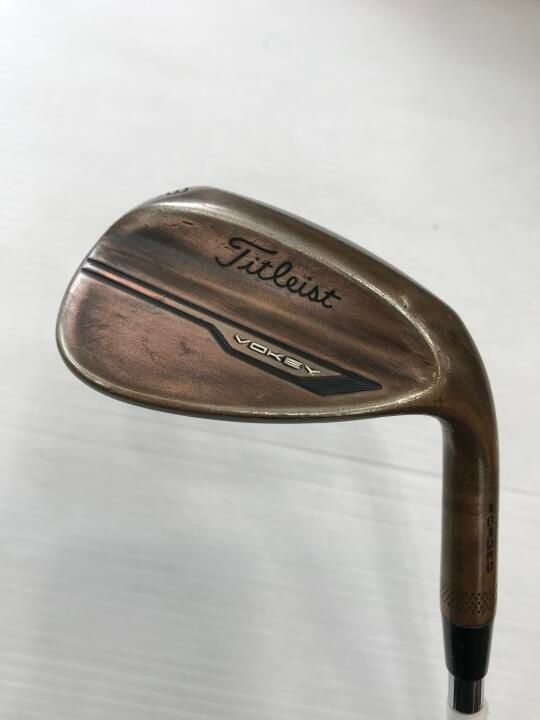 タイトリスト　VOKEY FORGED 2021 ブラッシュドカッパー　58度　ダイナミックゴールド　WEDGEフレックス　ウェッジ　中古【最短即日発送】