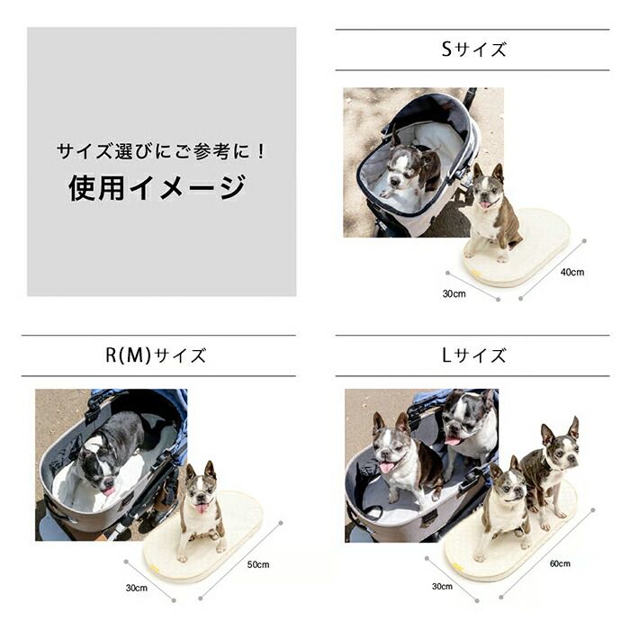 【R(M)サイズ】ファン付き AIRBUGGYクールマット エアモンペット ペットカート用 マット 接触冷感 送風 メッシュ ひんやり 風量4段階調整 PU生地 生活防水 S M L 洗える 軽量 車 ケージ お部屋 旅行 エアバギー AB-AIRMON