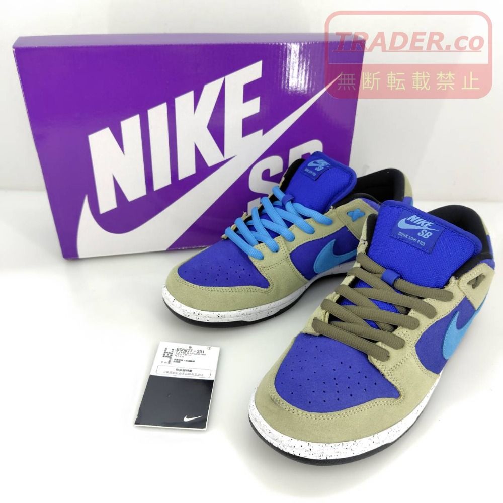 05w21666 ナイキエスビー NIKE SB ダンク ロー PRO DUNK LOW PRO セラドン Celadon 29.0cm US11 UK10 EU45 メンズ スニーカー BQ6817-301 【中古品】