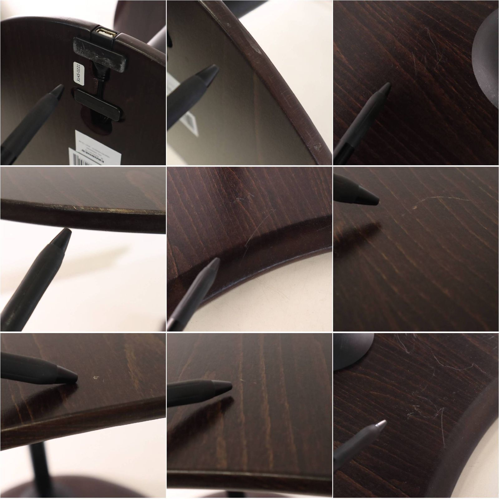 2021年製 EKORNES エコーネス USBテーブルA サイドテーブル ストレスレスチェア用 USBポート付き 高さ調節可能 ダークブラウン ストレスレスチェアのベース部分にぴったりと寄せて配置できるよう、半月型のベースと天板がデザイン 438h20 2021年製 EKORNES エコーネス USBテーブルA サイドテーブル ストレスレスチェア用 USBポート付き 高さ調節可能 ダークブラウン ストレスレスチェアのベース部分にぴったりと寄せて配置できるよう、半月型のベースと天板がデザイン 438h20