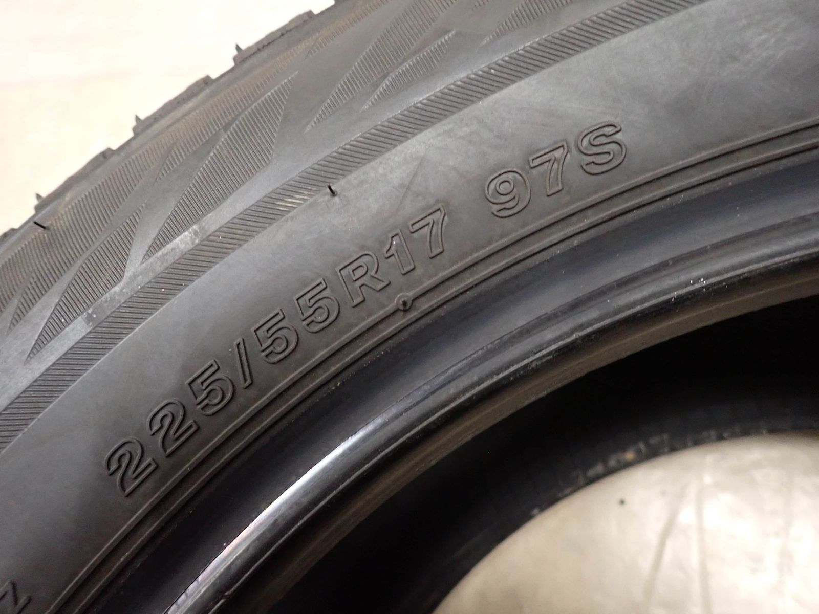 冬4本 会社宛送料無料 225/55R17 97S ブリヂストン ブリザック XG02 2021年製 BMW 5シリーズ ベンツ Eクラス オデッセイ ヴェゼル NO,F9632