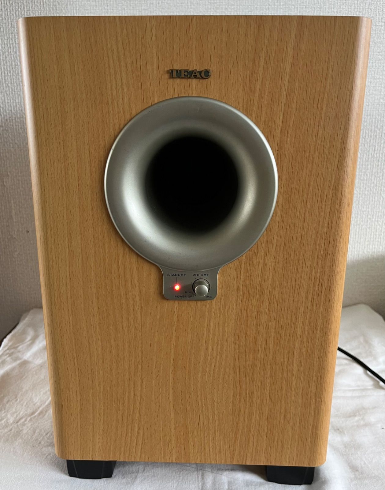 TEAC LSR 100 サブウーファー　スピーカーセット　動作品 現状品】TEAC LSR-100 5.1chスピーカーシステム用 アクティブサブ