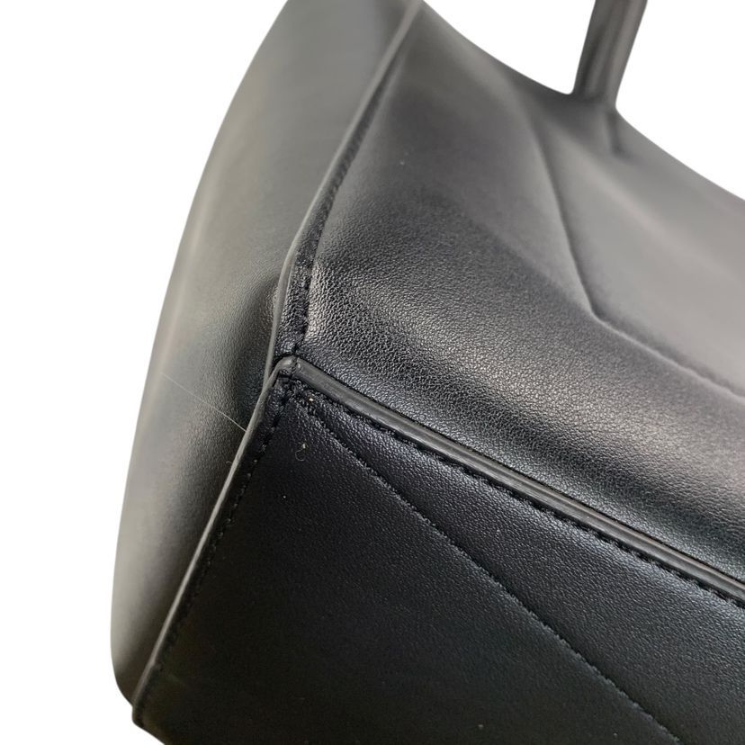 ♪4431 Calvin Klein Jeans カルバンクライン トートバッグ 大容量 ロゴ シンプル無地 黒系 中古