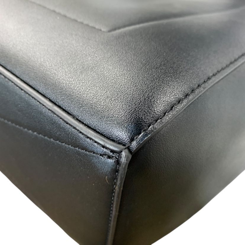 ♪4431 Calvin Klein Jeans カルバンクライン トートバッグ 大容量 ロゴ シンプル無地 黒系 中古