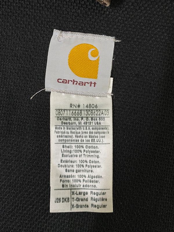 CARHARTT カーハート ACTIVE JACKET J25 DKB アクティブジャケット アウター 【146-260609-yn-12-min】 CARHARTT カーハート ACTIVE JACKET J25 DKB アクティブジャケット アウター 【146-260609-yn-12-min】