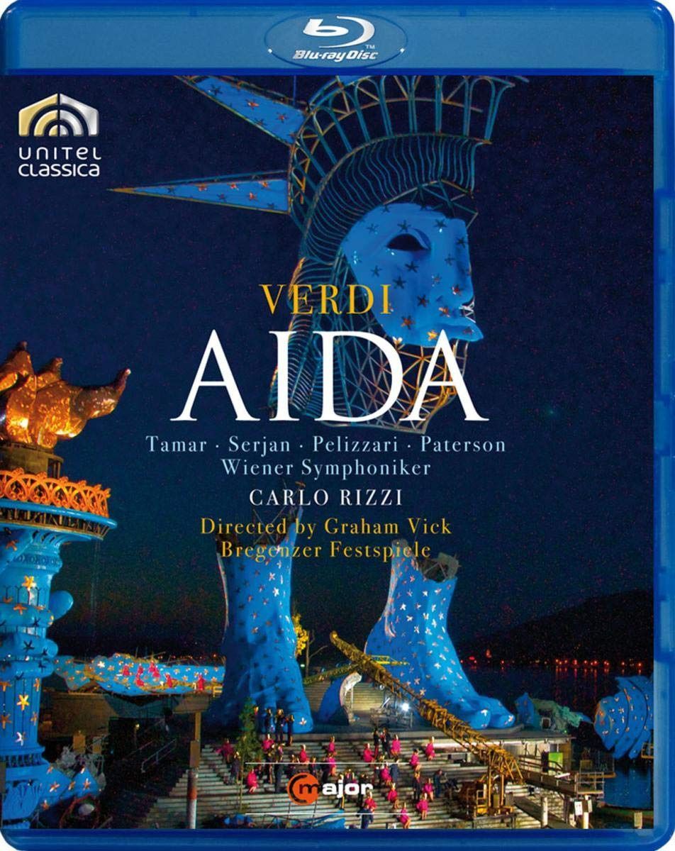 ヴェルディ アイーダ 全曲 ヴィック演出 リッツィ&ウィーン響 [Blu-ray]