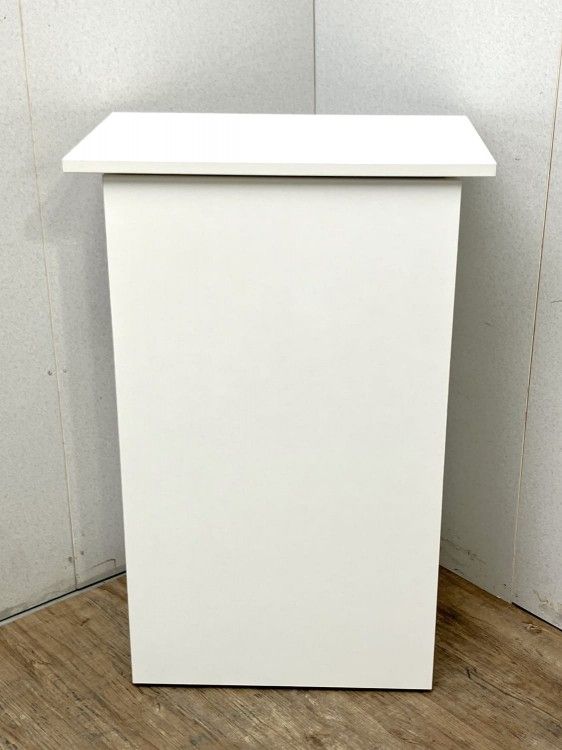 【中古品】 インフォメーションカウンター ホワイト