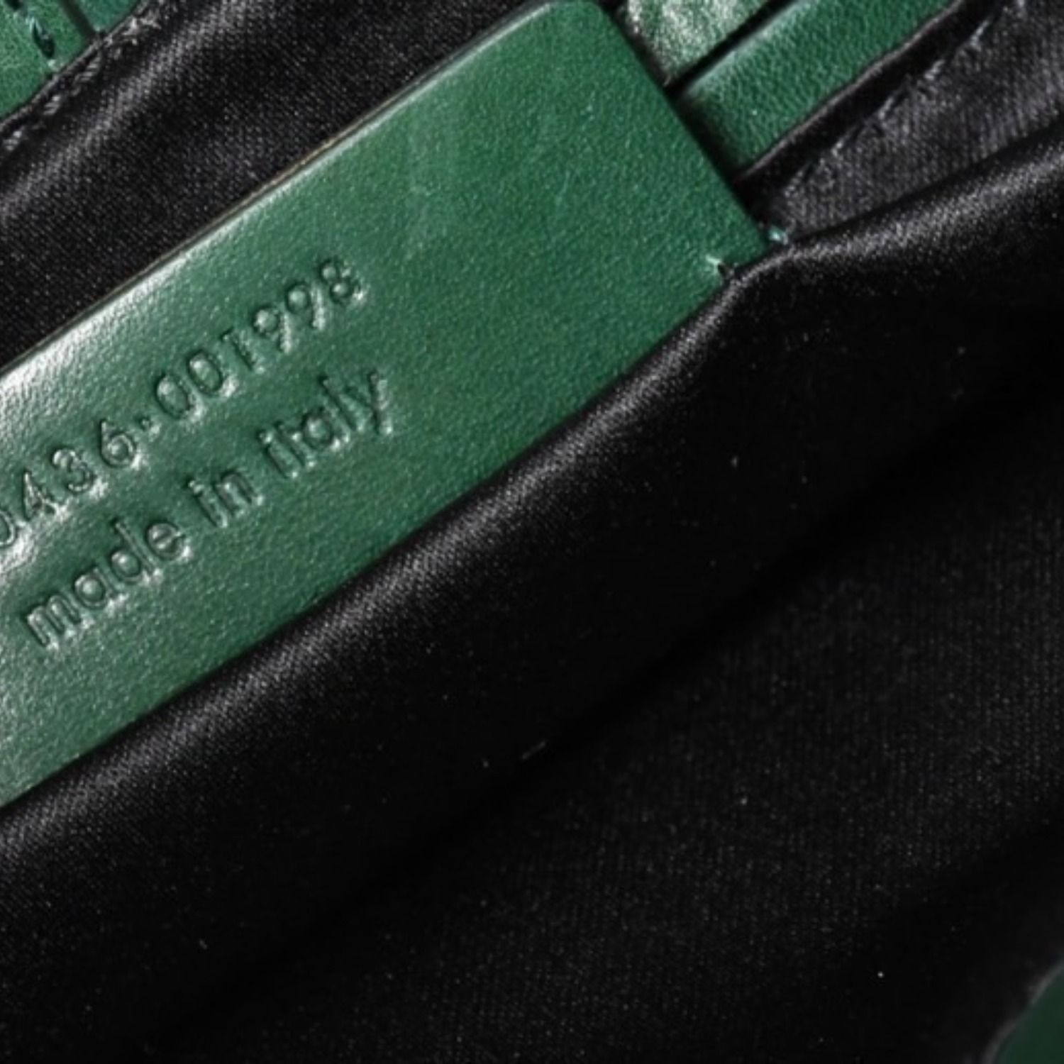 SAINT LAURENT サンローラン リヴゴーシュ レザー ホーボーショルダーバッグ トムフォード期 プリーツ加工 グリーン 120436 シルバー金具 美品 中古 4a003520