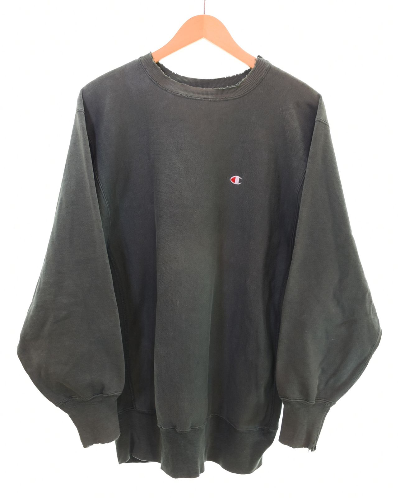 チャンピオン Champion 90s USA製 REVERSE WEAVE SWEAT リバースウィーブ スウェット フェード XL スウェット グリーン LLサイズ 103MT-4780