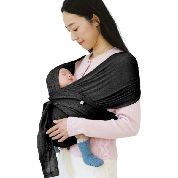 【25SS新色入荷】コニー抱っこ紐 FLEX サイズ調節 AirMesh (Konny) 夏用 抱っこ紐 エアーメッシュ素材 涼しく快適 ママパパ兼用 ベビー スリング 新生児~20kg 国際安全認証取得 赤ちゃん 寝かしつけ 出産祝い 収納 7fdf2801