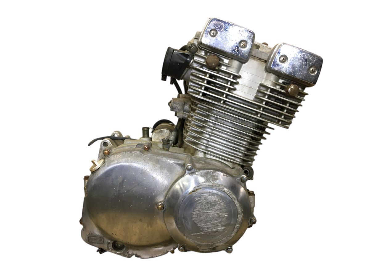 スズキ　GSX400S　刀　カタナ　GK77A　エンジン　始動確認済み　ジャンク　部品取り　ＯＨにも　圧縮10Ｋ12Ｋ5Ｋ11Ｋ（中古）TO-Z5006