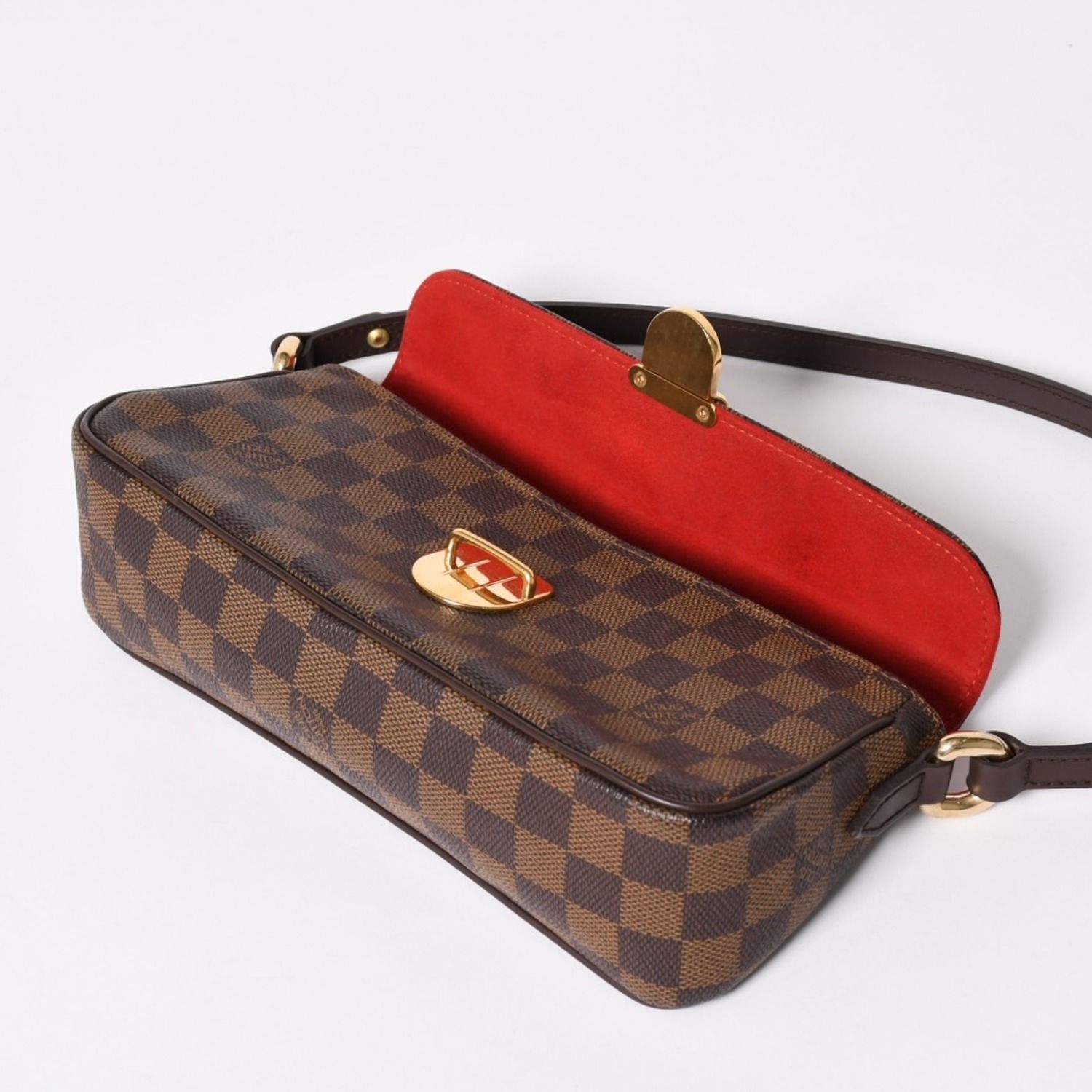 LOUIS VUITTON ルイヴィトン ダミエ ラヴェッロPM N60007 ワンショルダーバッグ ハンドバッグ 美品 中古 4a003580