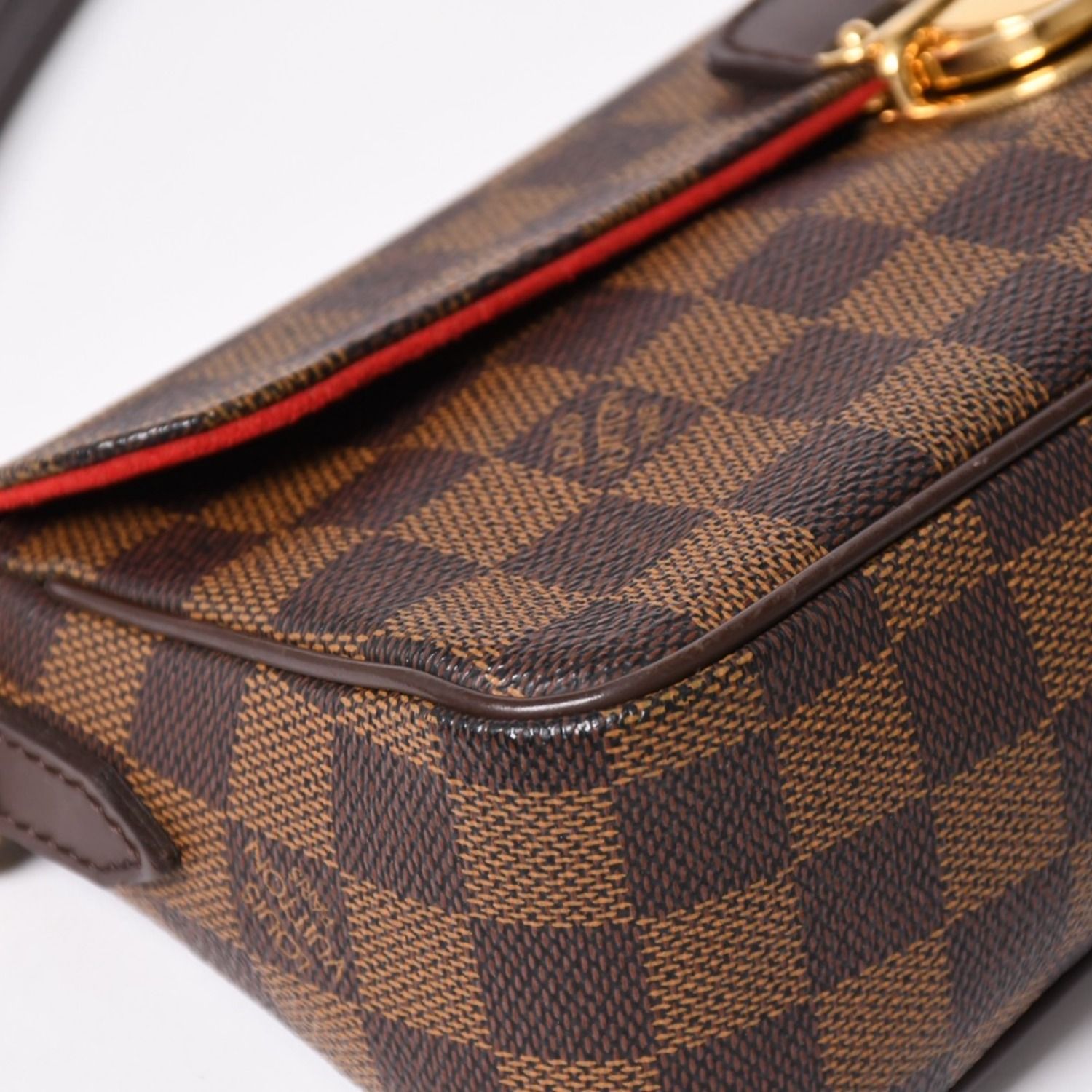 LOUIS VUITTON ルイヴィトン ダミエ ラヴェッロPM N60007 ワンショルダーバッグ ハンドバッグ 美品 中古 4a003580