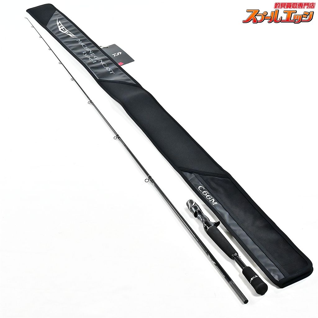 ★☆【ダイワ】 21スティーズ C66M マシンガンキャスト タイプ1 I DAIWA STEEZ MACHINE GUN CAST type-I ブラックバス K_216★☆v48313