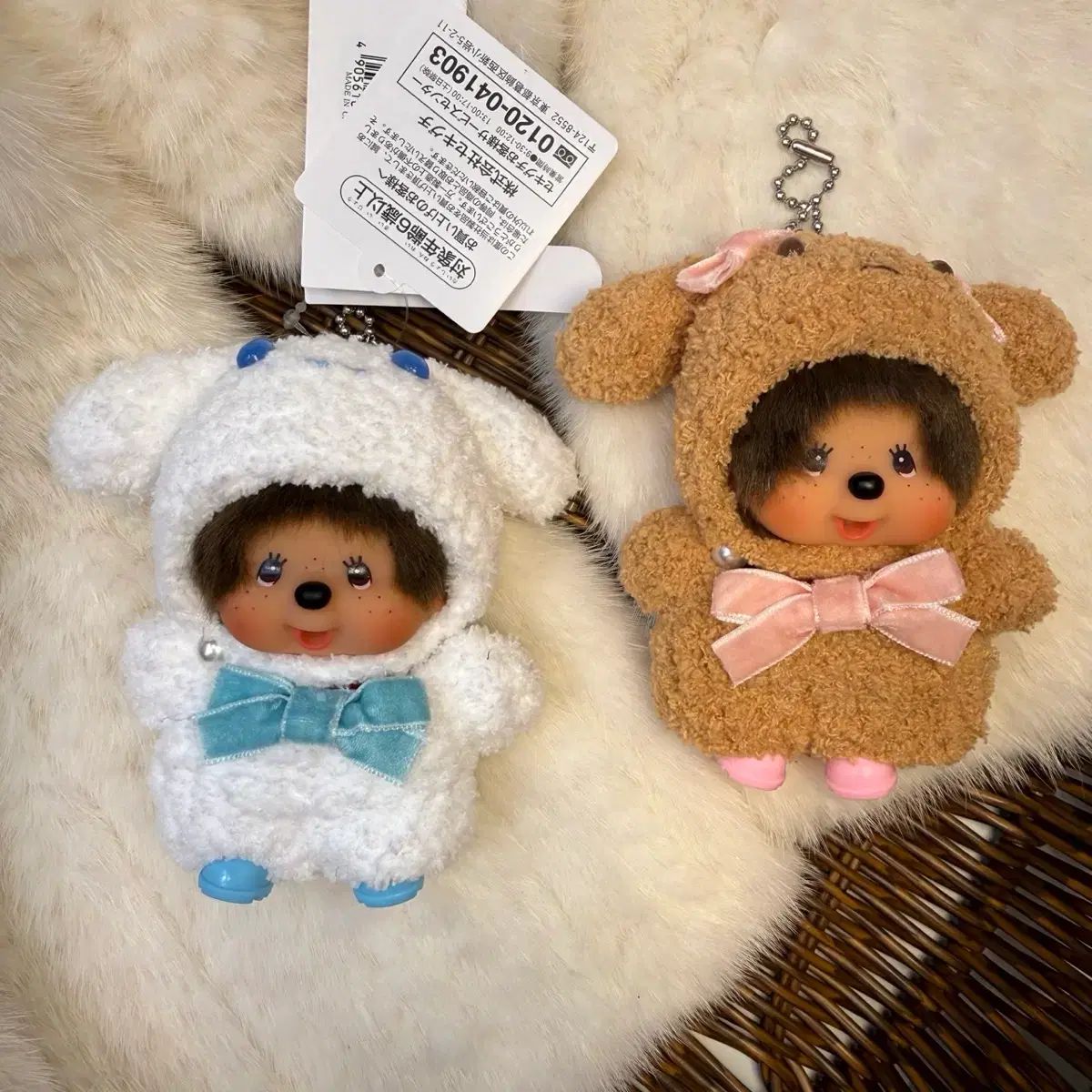 大きいサイズ モンチッチ 男の子 キーホルダー + シナモロール 服 セット