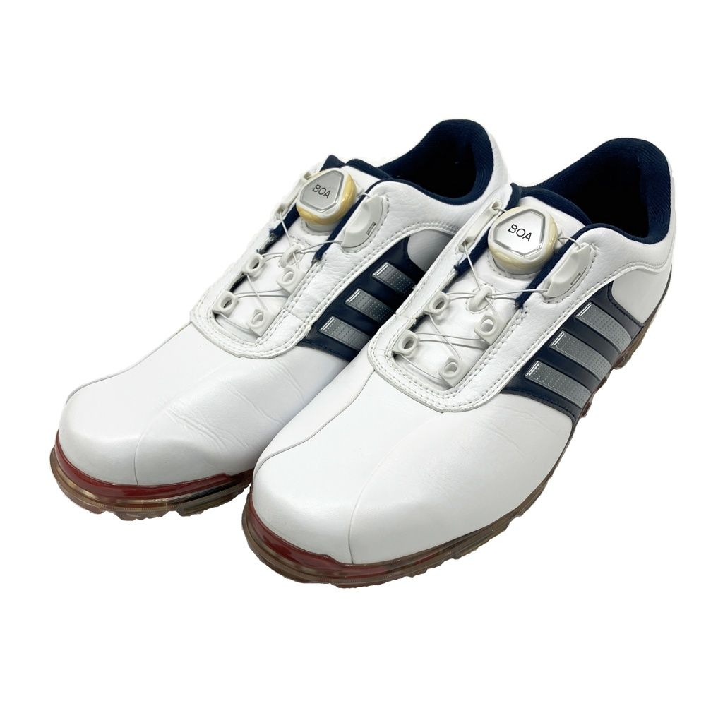 ADIDAS GOLF アディダスゴルフ Q44895 ゴルフシューズ pure metal Boa PLUS ホワイト系 JP/25.0 [240101696040] ゴルフウェア メンズ ストスト