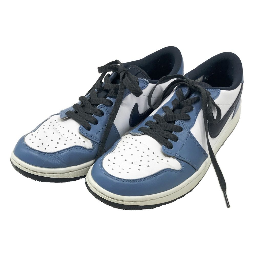 NIKE GOLF ナイキゴルフ DD9315-115 ゴルフシューズ AIR JORDAN 1 LOW G ネイビー系 27.5cm [240101702484] ゴルフウェア メンズ ストスト