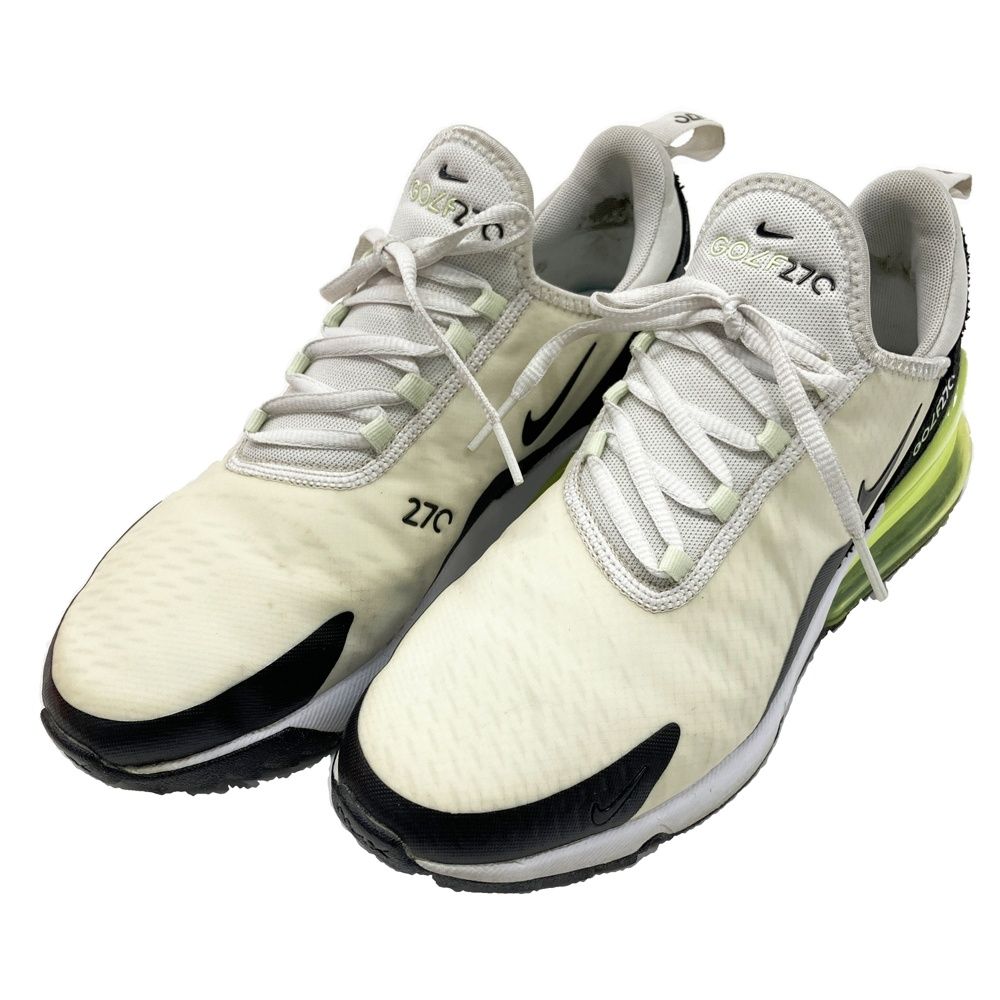 NIKE GOLF ナイキゴルフ AIRMAX270G CK6483-105 スパイクレス ゴルフシューズ イエロー系 26 [240101708543] ゴルフウェア メンズ ストスト