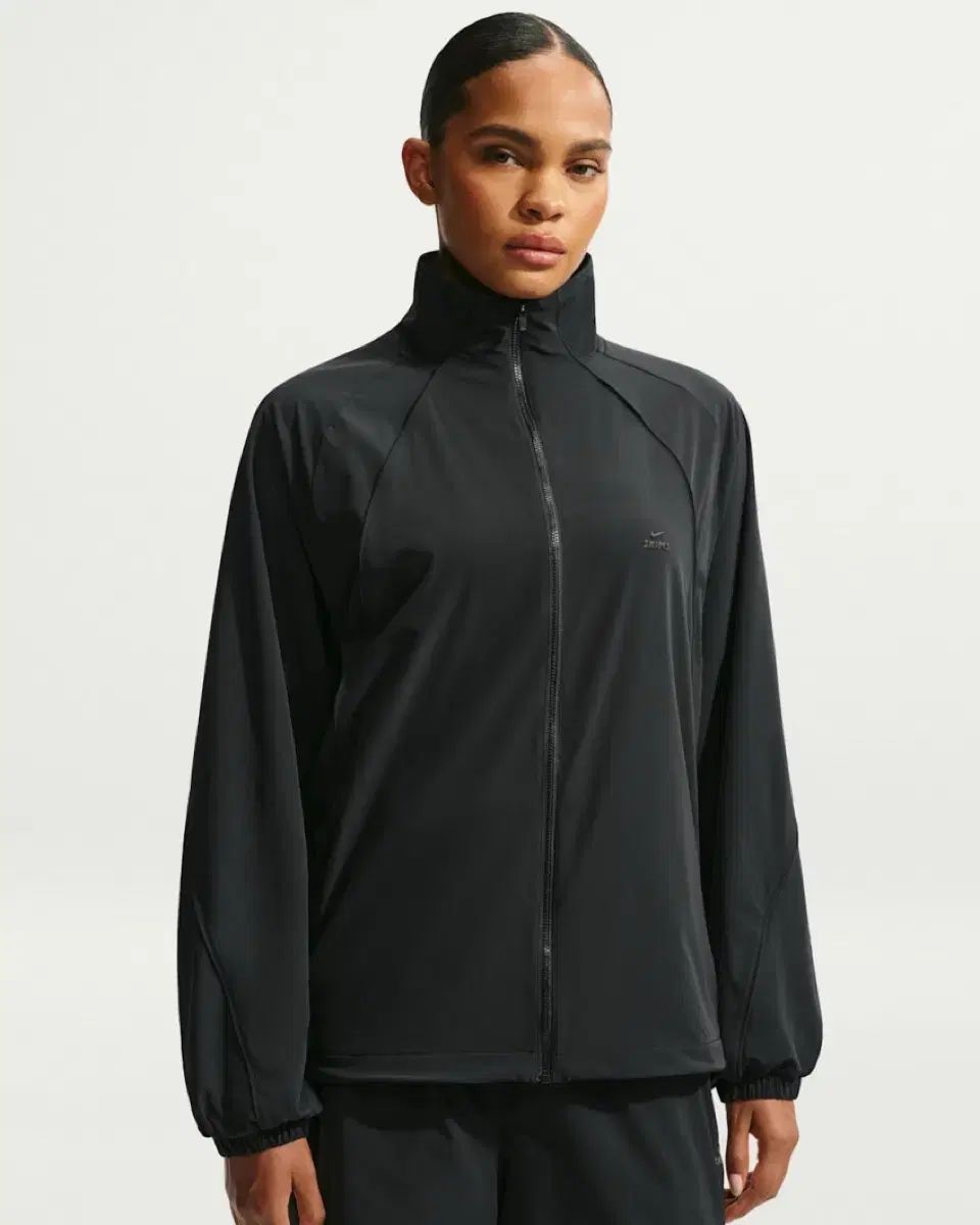 スキームス NIKE ストレッチ ナイロン オーバーサイズ ジャケット ブラック M