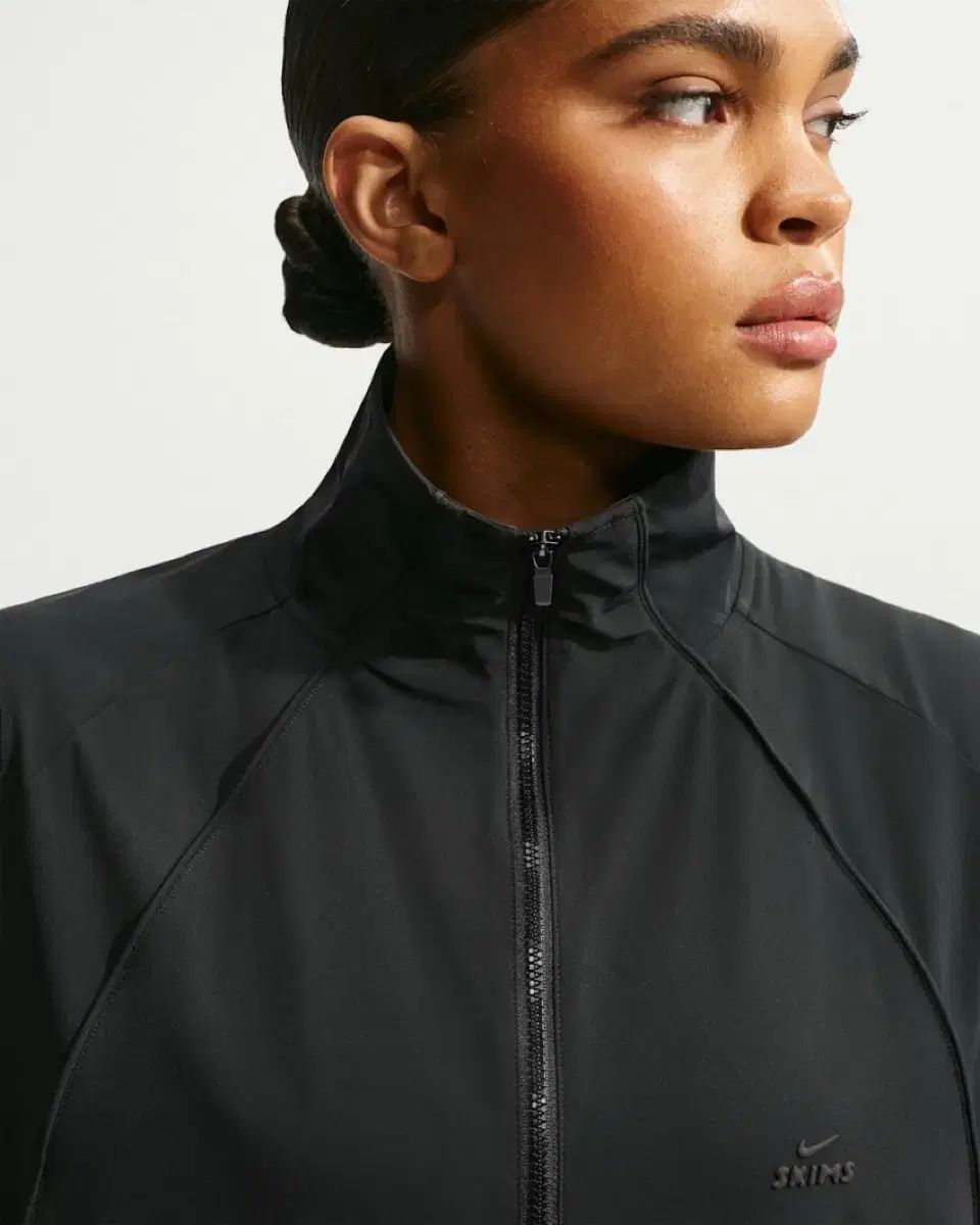 スキームス NIKE ストレッチ ナイロン オーバーサイズ ジャケット ブラック M