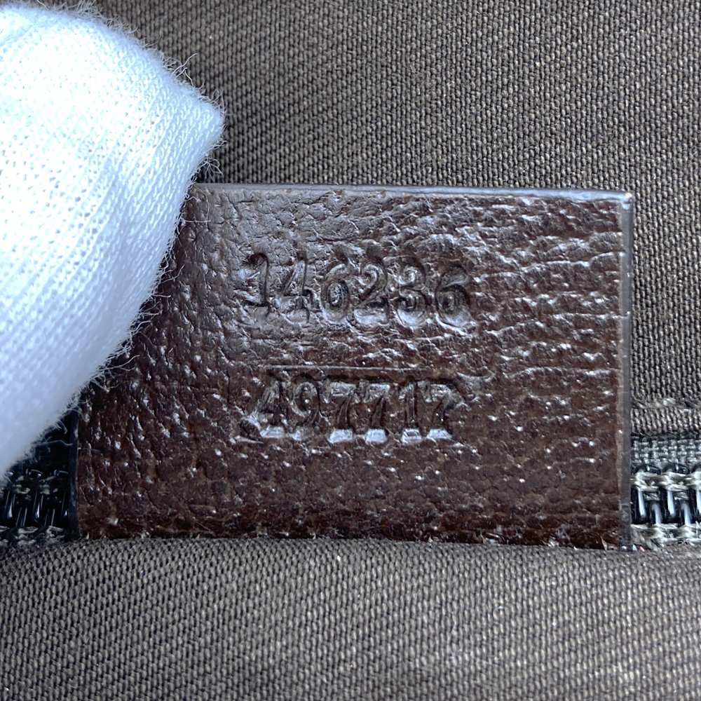 GUCCI グッチ 146236 ショルダーバッグ GGキャンバス ブラウン レディース